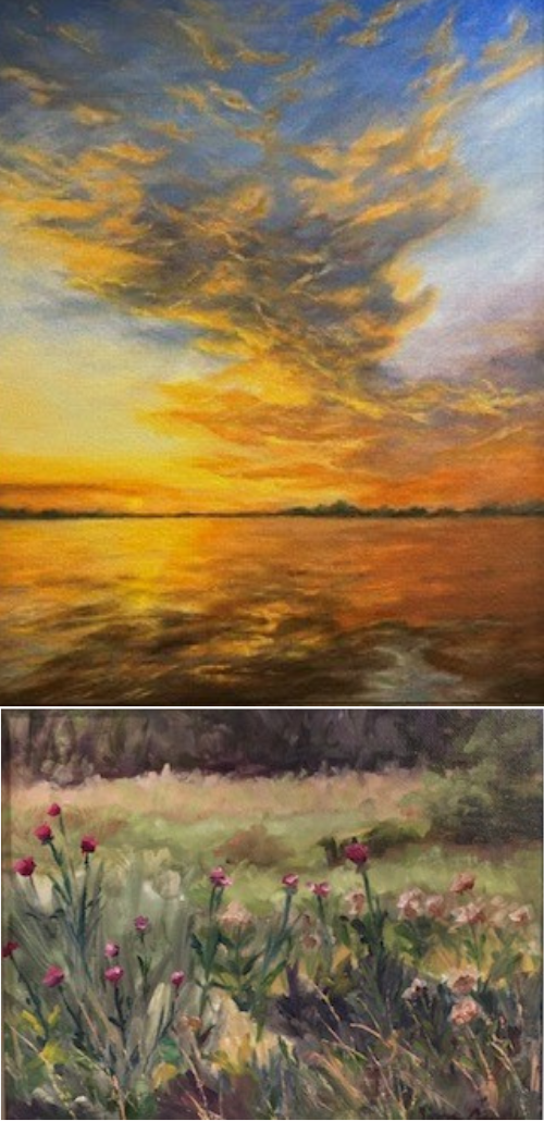 Yinru's oil paintings.